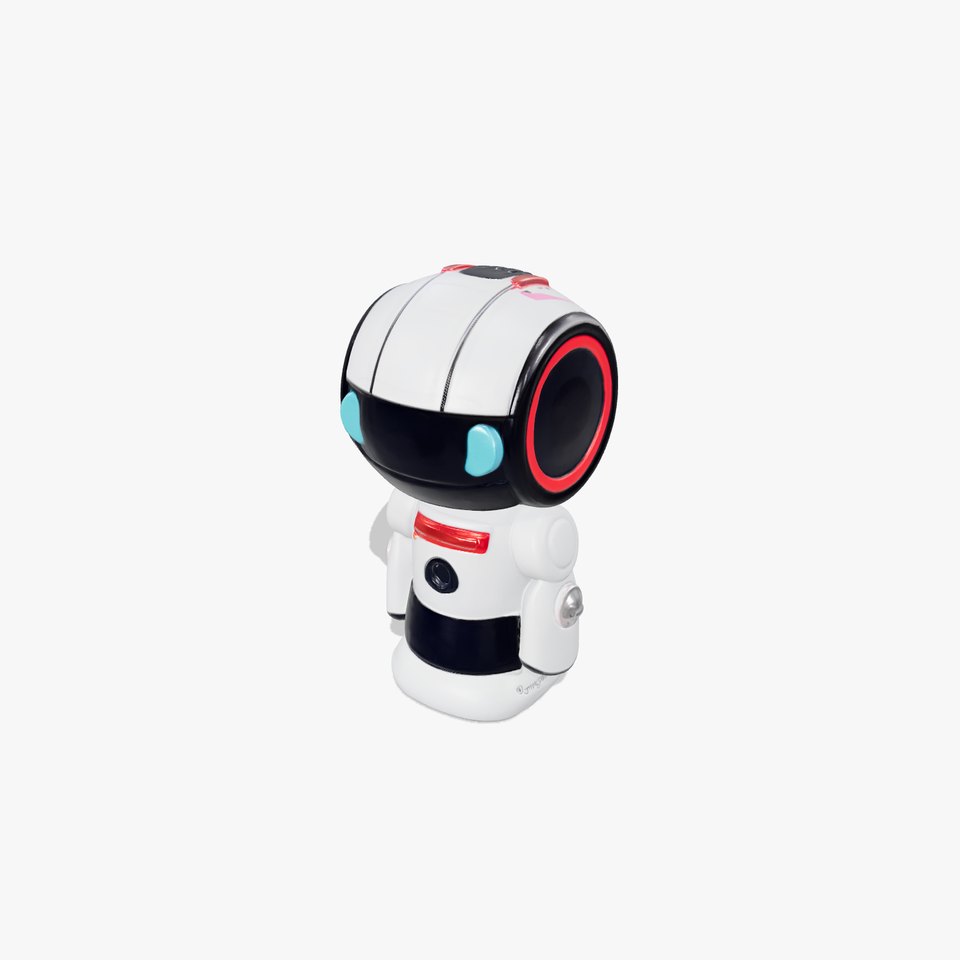 Stylish Neon Indicator Toy Robot Assistant